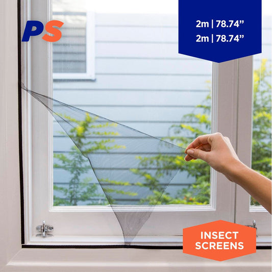 Permastik Removable Insect Screen Kit - 2m x 2m - Polyester - Easy Install – view 2
