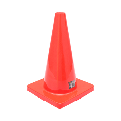 Syneco 460mm PVC Safety Cone - High-Visibility Orange - Lightweight - UV Stabilised