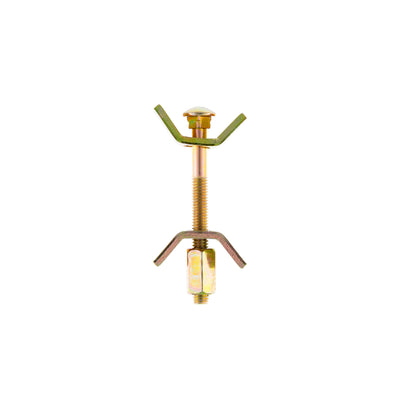 Taskmaster Bench Top Connector 2 Pack - 65mm - Yellow Zinc - Durable Joining
