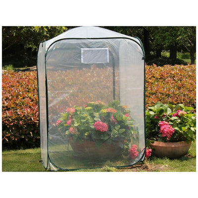 Maze Poly Garden Cover 1000 x 1400mm Pop Up Plant Protection Steel Rods