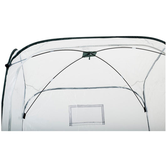 Maze Poly Garden Cover 1000 x 1400mm Pop Up Plant Protection Steel Rods — image 2