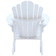 Leisure Line Adirondack Chair White