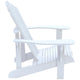 Leisure Line Adirondack Chair White