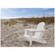 Leisure Line Adirondack Chair White