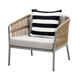 Mojo 60cm Striped Cushion Cover - Contemporary Design - Multi Colour
