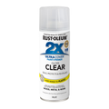 Rust-Oleum 2X Ultra Cover Gloss Clear Spray Paint 298g - Spray - Durable - Fast-Drying