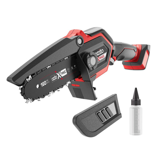 Ozito PXC Brushless Pruning Chainsaw - 18V - 160mm - Lightweight - Safe