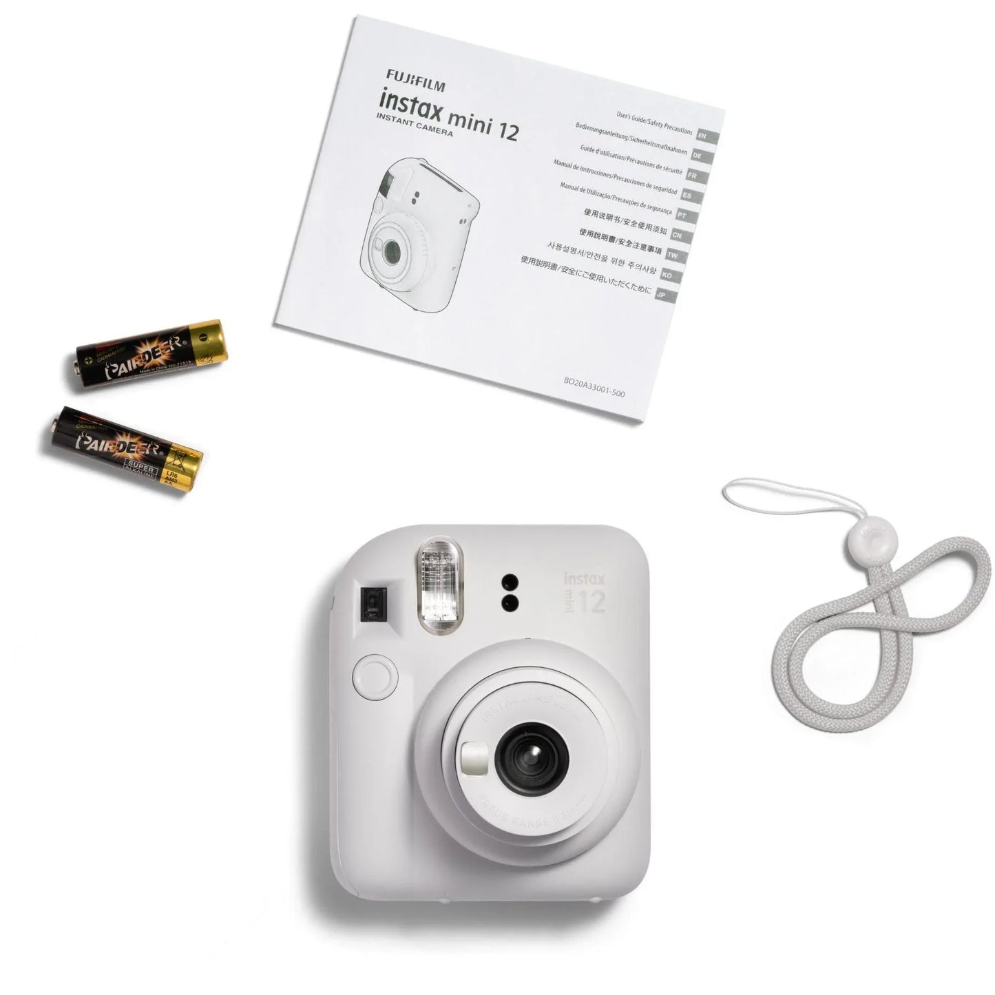 Fujifilm Instax Mini 12 Instant Camera (Clay White)