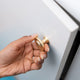 Taskmaster 34mm Brushed Brass Round Cabinet Knob - 1 Pack - Easy Installation