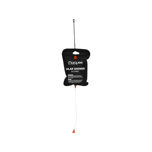 Marquee 20L Solar Shower - Portable Outdoor Shower - 20L Capacity - Durable Design