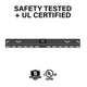 Sanus 42-90 Fixed TV Wall Mount - Low-Profile Design - 2.99cm from Wall - 1 Pair