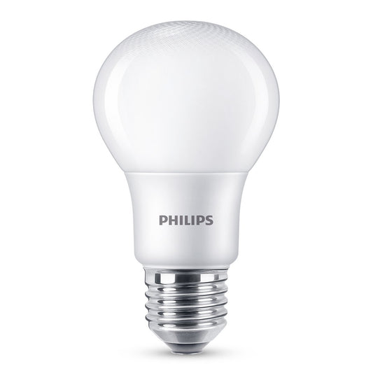 Philips A60 E27 LED Globe 910lm Cool Daylight 8W 2 Pack 61mm x 109mm – view 2