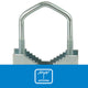 Antsig Antenna Mount U-Bolt - 6.3mm Galvanised Steel - Durable Outdoor Use