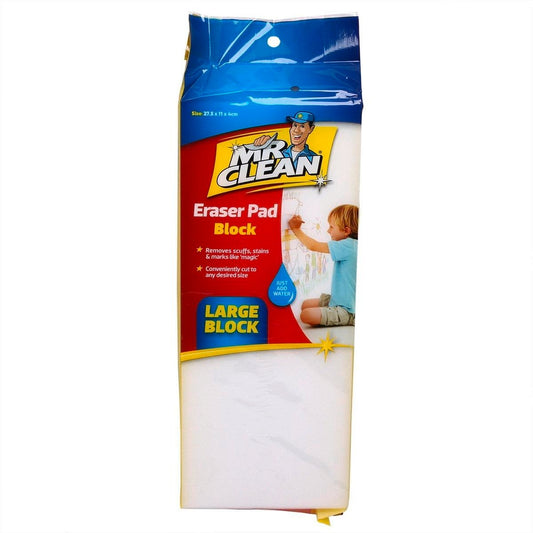 Mr Clean Eraser Pad - 27.5cm x 11cm x 4cm - Malomine - Water Activated