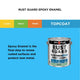 White Knight Rust Guard Epoxy Enamel Paint - 4L - Accent Gloss - UV-Resistant