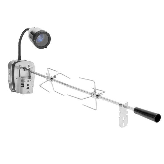 Gasmate 240V Rotisserie Kit - Stainless Steel - 8kg Capacity - Durable - Auzzistore