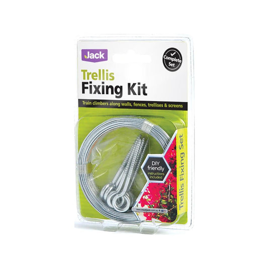 Jack Trellis Fixing Set - 25m Tie Wire - Steel - Easy Installation - Auzzistore