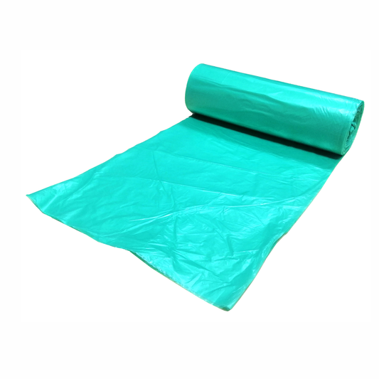 Glitz Compostable Wheelie Bin Liner 20 Pack - 80L - 20 x 80cm - Blue - Leak-Resistant – view 2