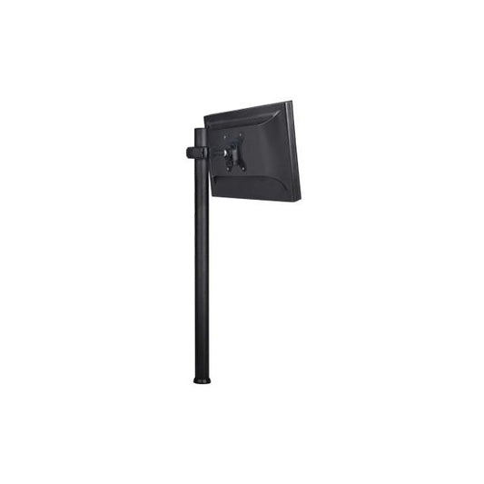 Atdec Spacedec Display Donut Pole 750mm Black - Single monitor or POS display mount - includes one QuickShift Donut