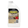 DIGGERS™ Acetone Cleaning Solvent - 1L - Liquid - Low VOC