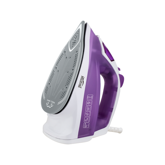 Mistral 2000W Ceramic Steam Iron - 200ml Water Tank - Precise Temperature Control – view 2