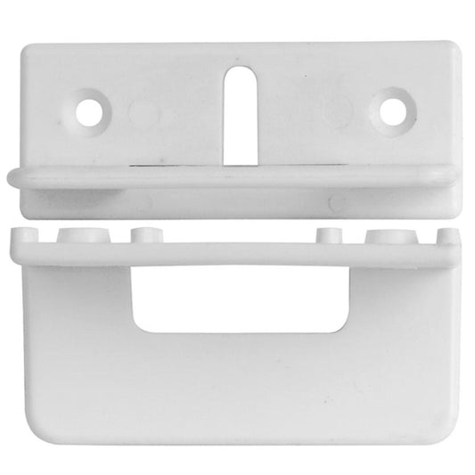 Rolltrak Floor Door Guide - 64mm - Plastic - Easy Installation - Auzzistore