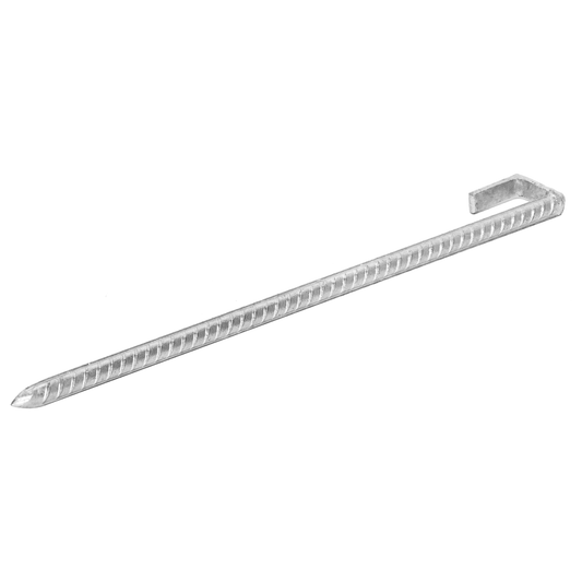 Maxi Metals Plinth Peg - 400mm Galvanised Steel - Durable Garden Edging