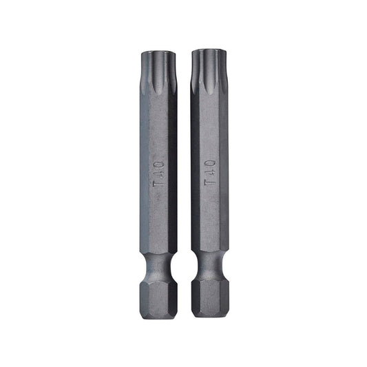 Irwin Power Bits 50mm TX40 - 2 Pack - Durable S2 Alloy Steel - Magnetised Tips – view 2 - Auzzistore