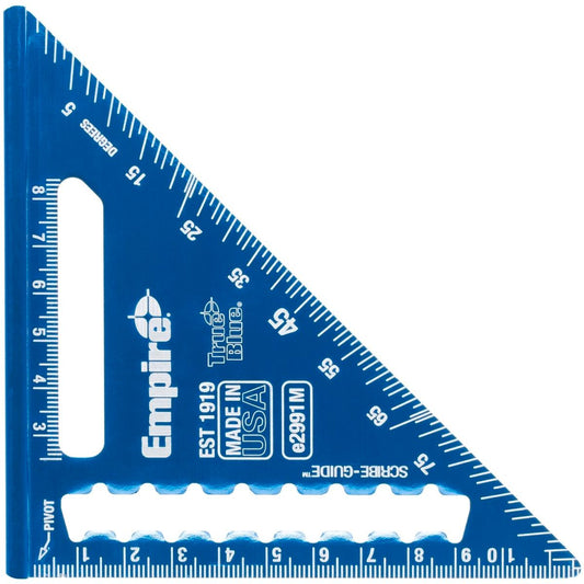Empire True Blue Mini Rafter Square - 120mm - Hi Vis - Laser Etched - Auzzistore