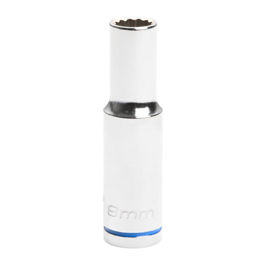 Kincrome Deep Socket - 9mm - Chrome Vanadium Steel - Rust Resistant - Auzzistore