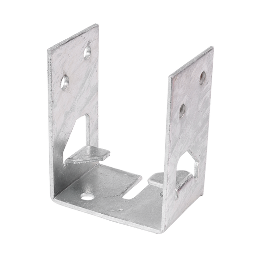 Pryda 100mm M10 Bolt Down Post Anchor - Galvanised Steel - Heavy Duty – view 2 - Auzzistore