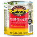 Cabot S Timbercolour Deck Paint 500ml White UV Resistant Water Based