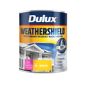 Dulux Weathershield Exterior Paint - 1L - Extra Bright Gloss - 110mm x 137mm x 110mm