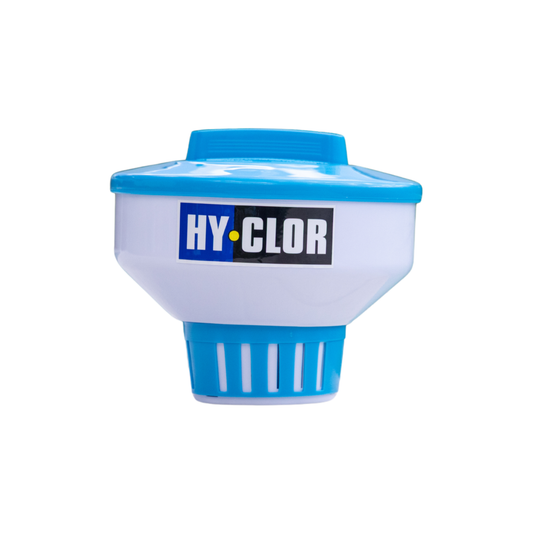 Hy-Clor Pool Floating Dispenser - Adjustable Vents - UV Resistant - Easy Use - Auzzistore
