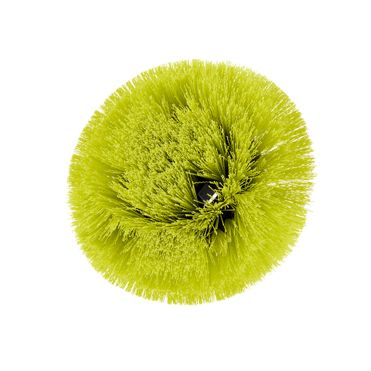 Ryobi 150mm Round Medium Bristle Brush - Effective Cleaning Tool - Grout & Tile - Auzzistore