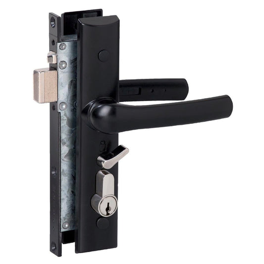 Yale Quattro Lock Screen Security Door - 145mm x 250mm x 75mm - Black - Auzzistore