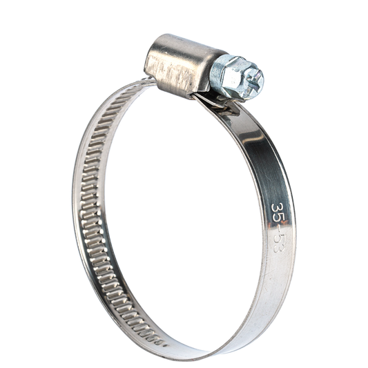 Holman Stainless Steel Hose Clamp 35-53mm - Durable & Adjustable - Auzzistore