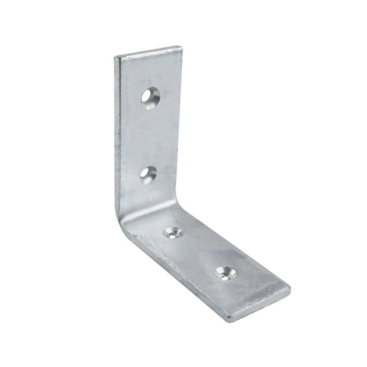 Carinya Galvanised Reinforcing Angle Bracket 100x100x40mm Durable - Auzzistore