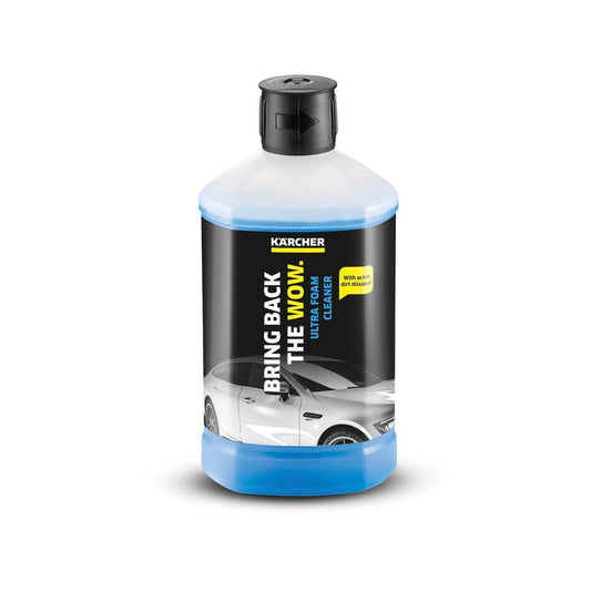 Karcher Ultra Foam Cleaner 1L Plastic Deep Clean Vehicle Detergent