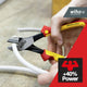 Wiha 200mm VDE 1000V Industrial Electric Diagonal Pliers - Multi