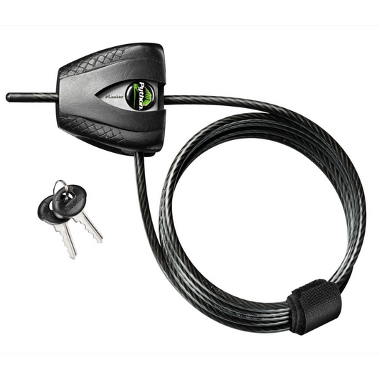 Master Lock Mini Python Adjustable Locking Cable 1.8m 5mm Braided Steel
