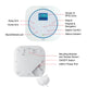Orion Smart Alarm System Kit with Keypad - 4 Sensors - 245mm x 106mm x 213mm - Offline Functionality - Backup Battery