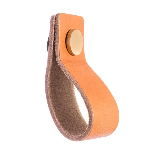 Lane 128mm Tan Leather Handle - Synthetic Leather - 172mm Length - Tan