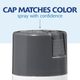 Rust-Oleum 2X Ultra Cover Gloss Dark Grey Spray Paint 340g Durable Finish