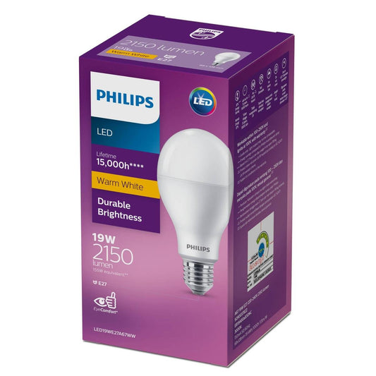 Philips A67 E27 LED Globe 2150lm 19W Warm White - Energy Efficient Lighting