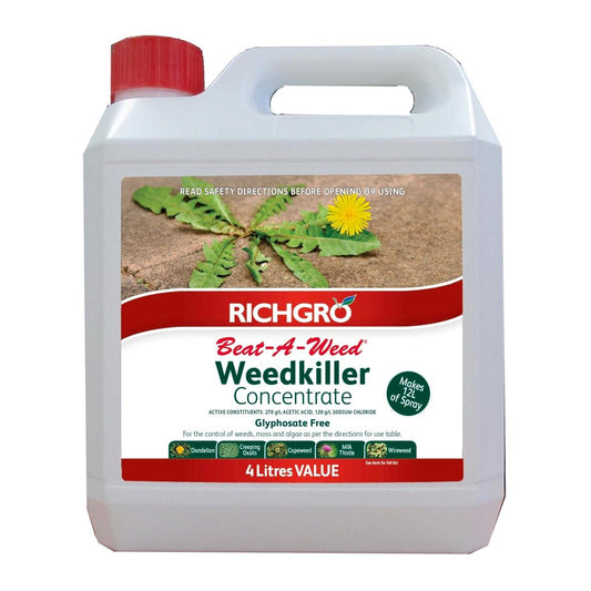 Richgro Beat a Weed Concentrate Refill 4L - Liquid - 4kg - Auzzistore