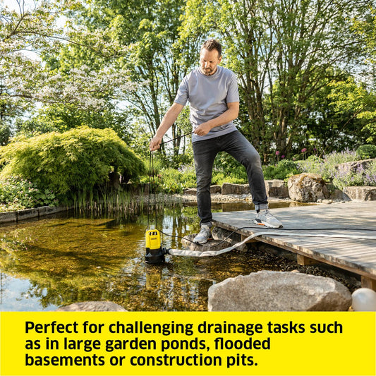 Karcher Submersible Pump SP 22 000 - 22,000 l/h - Dirty Water Drainage – view 2 - Auzzistore