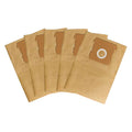 Ozito Vacuum Dust Bags 12L Paper 5 Pack for Wet and Dry Vacuum