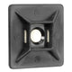 Narva Cable Tie Mount 28x28mm Black UV Resistant 5 Pack Durable