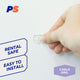 Permastik Clear Wire Holders - 18 Pack - Plastic - Easy To Apply